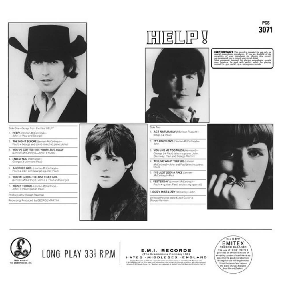 Vinyl Beatles - Help!