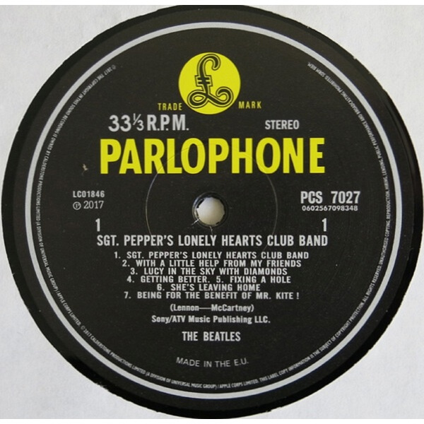 ვინილი Beatles - Sgt. Pepper's Lonely Hearts Club Band