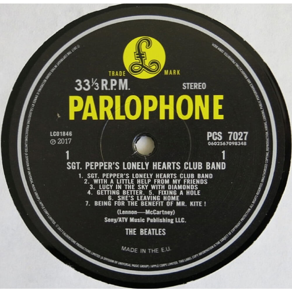 Vinyl Beatles - Sgt. Pepper's Lonely Hearts Club Band