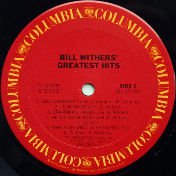 ვინილი Bill Withers - Greatest Hits