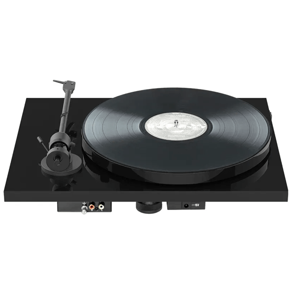 Turntable Pro-Ject E1 Phono AT3600L UNI, High Gloss Black