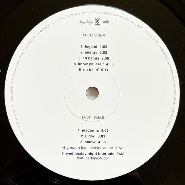 ვინილი Drake - If You're Reading This It's Too Late