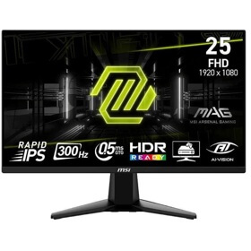მონიტორი MSI 9S6-3BC21M-061 MAG 255XF, 24.5", Monitor, FHD, IPS, HDMI, DP, Black