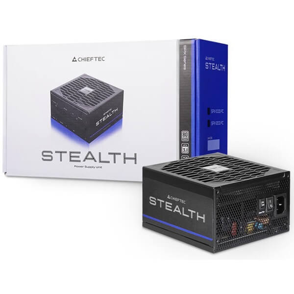 Power Supply Chieftec SPX-1200-FC Stealth, 1200W, 80Plus Platinum, Black