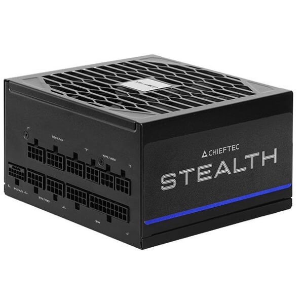 Power Supply Chieftec SPX-1000-FC Stealth, 1000W, 80Plus Platinum, Black