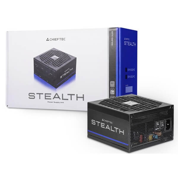 Power Supply Chieftec SPX-1000-FC Stealth, 1000W, 80Plus Platinum, Black