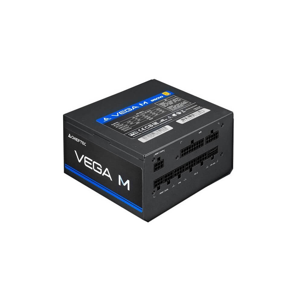 Power Supply Chieftec PPG-1000-C Vega M, 1000W, 80Plus Gold, Black
