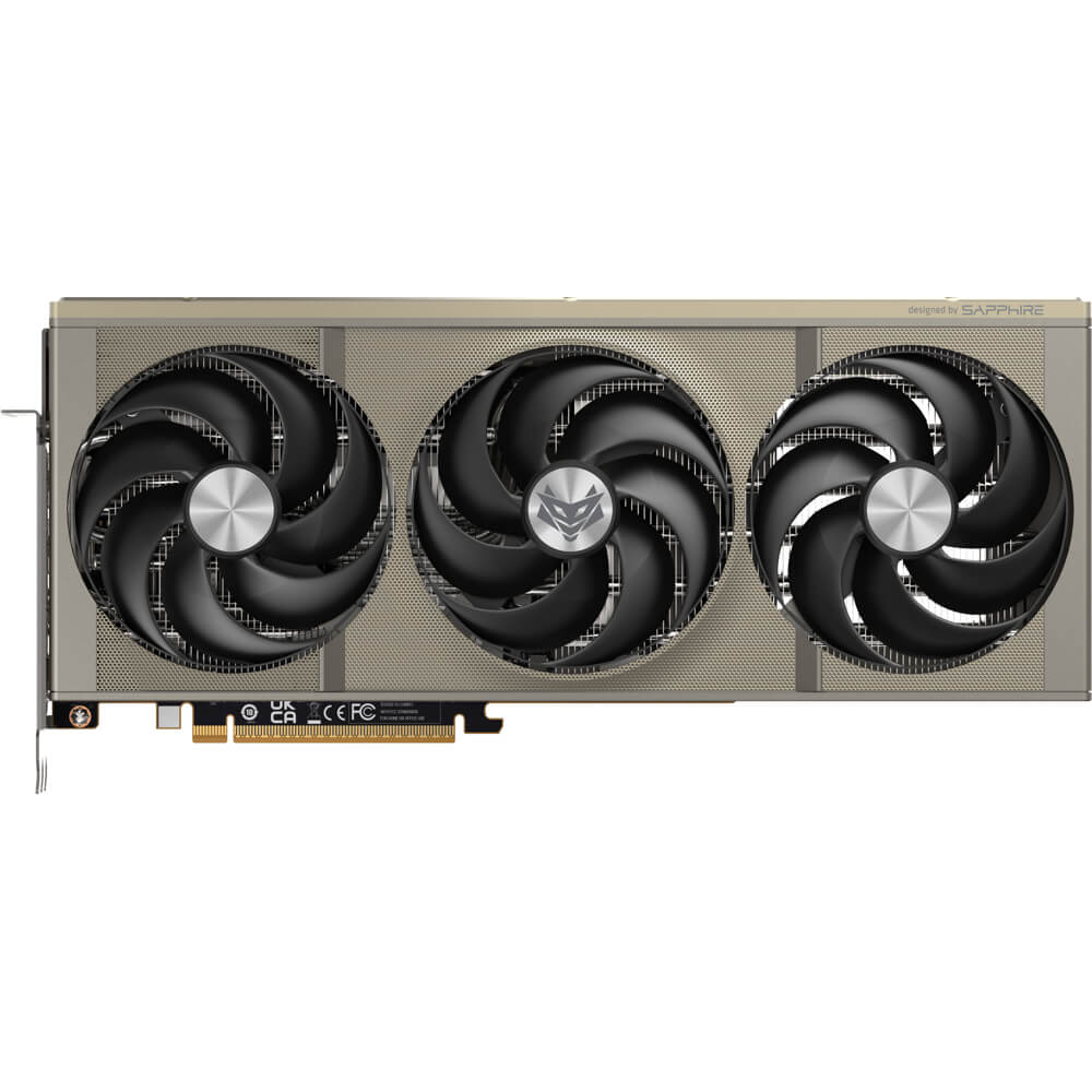 Graphic Card Sapphire 11348-01-20G NITRO+ GAMING OC, Radeon RX9070XT, 16GB, 256bit, HDMI, DP, Gold