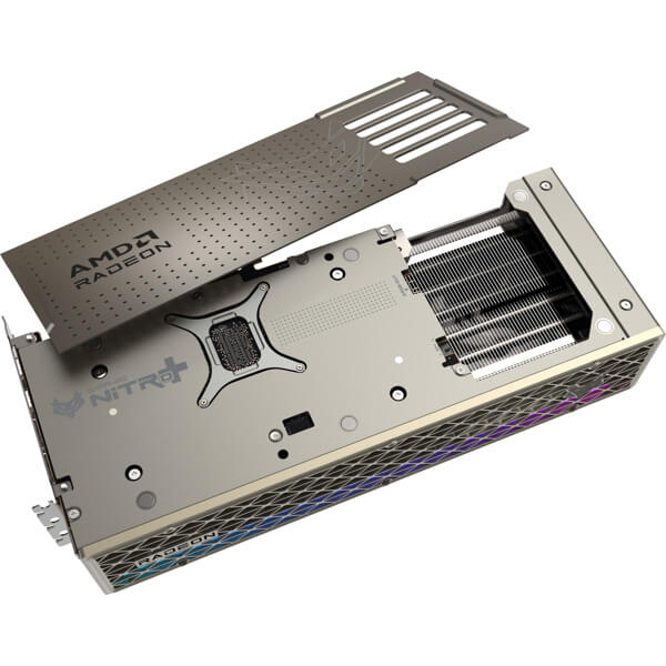 Graphic Card Sapphire 11348-01-20G NITRO+ GAMING OC, Radeon RX9070XT, 16GB, 256bit, HDMI, DP, Gold