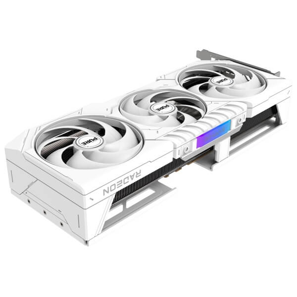 Graphic Card Sapphire 11348-02-20G PURE GAMING OC, Radeon RX9070XT, 16GB, 256bit, HDMI, DP, White