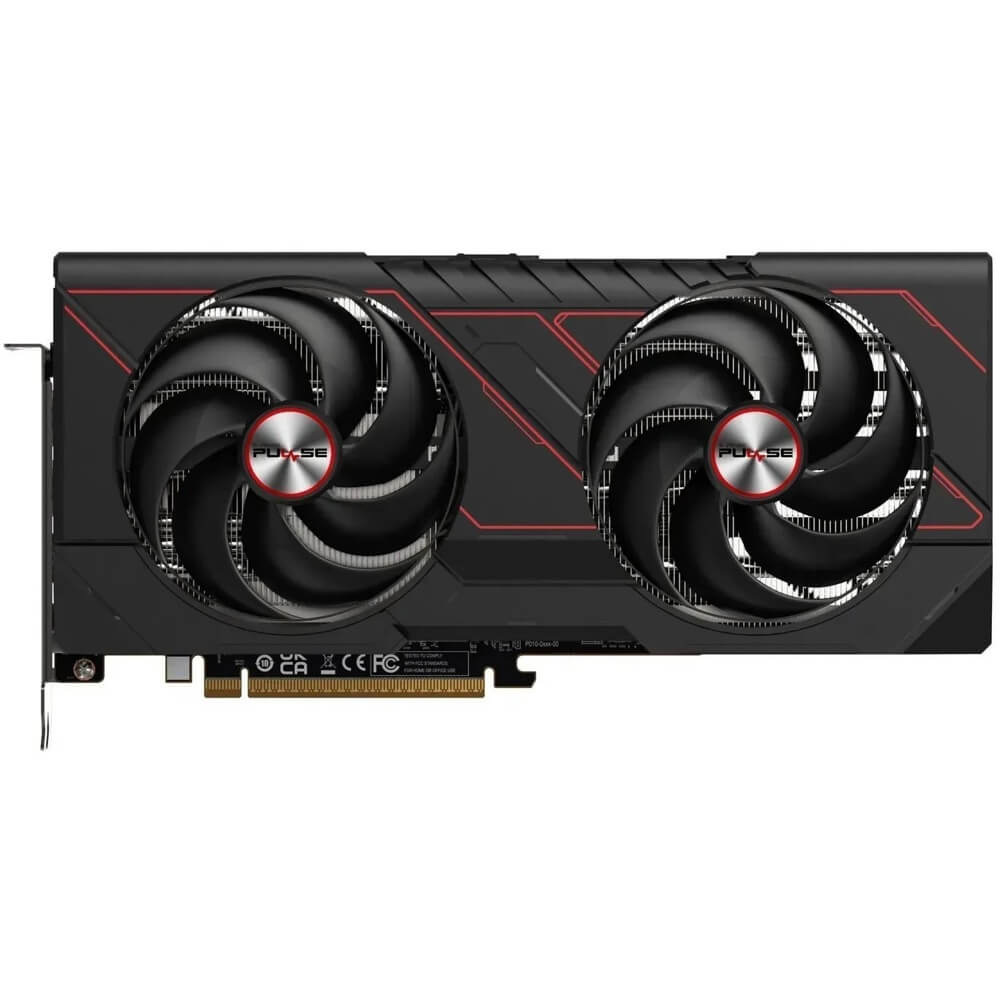 Graphic Card Sapphire 11349-03-20G PULSE GAMING OC, Radeon RX9070, 16GB, 256bit, HDMI, DP, Black