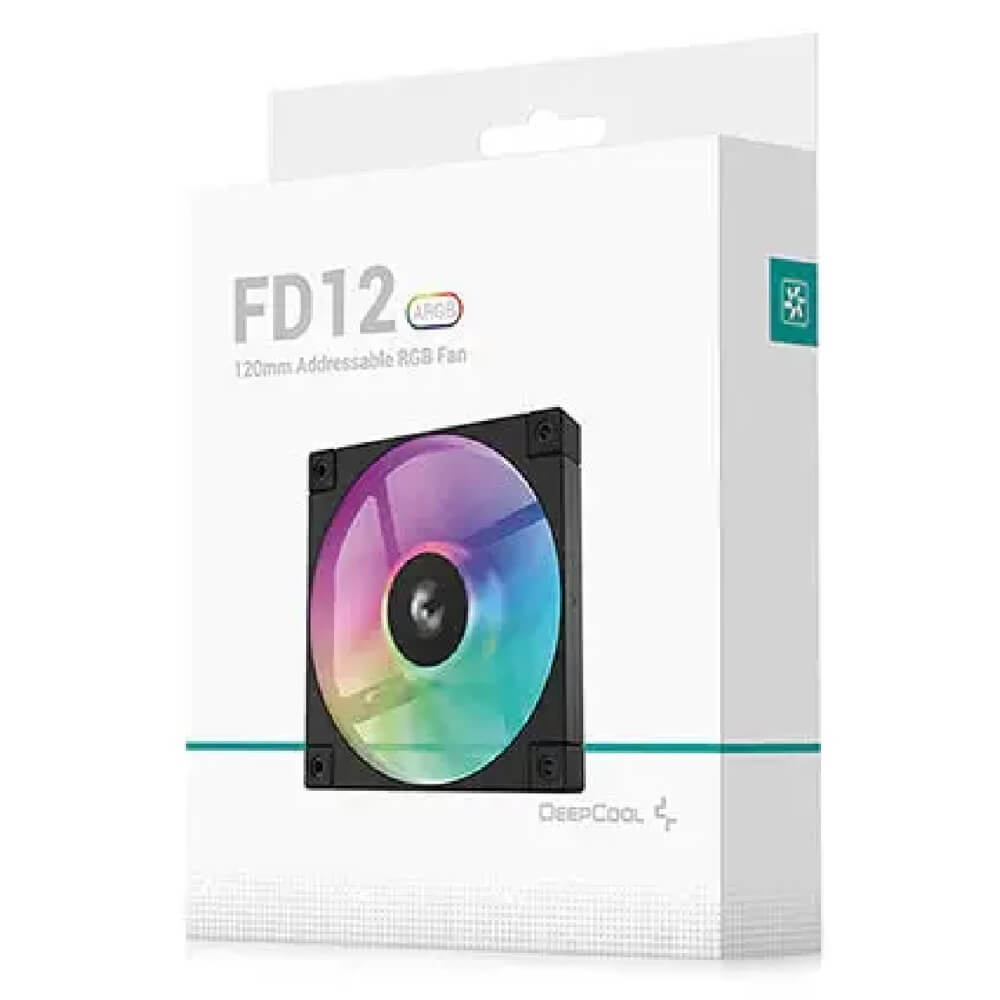 ქულერი DeepCool R-FD12-BKAPN1-G, 120mm, 2050RPM, Case Fan, Black
