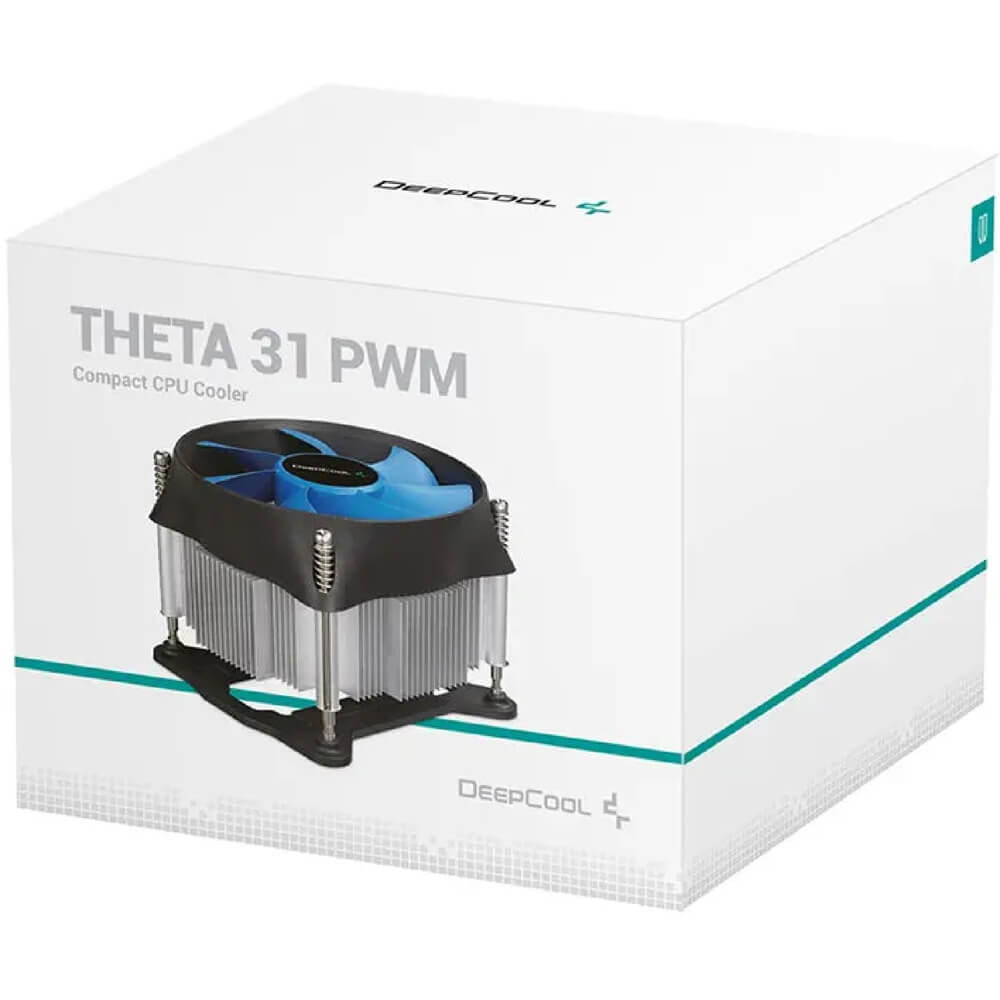 ქულერი DeepCool DP-ICAS-T31P-17 THETA 31, 100mm, 2400RPM, Cooler, Black