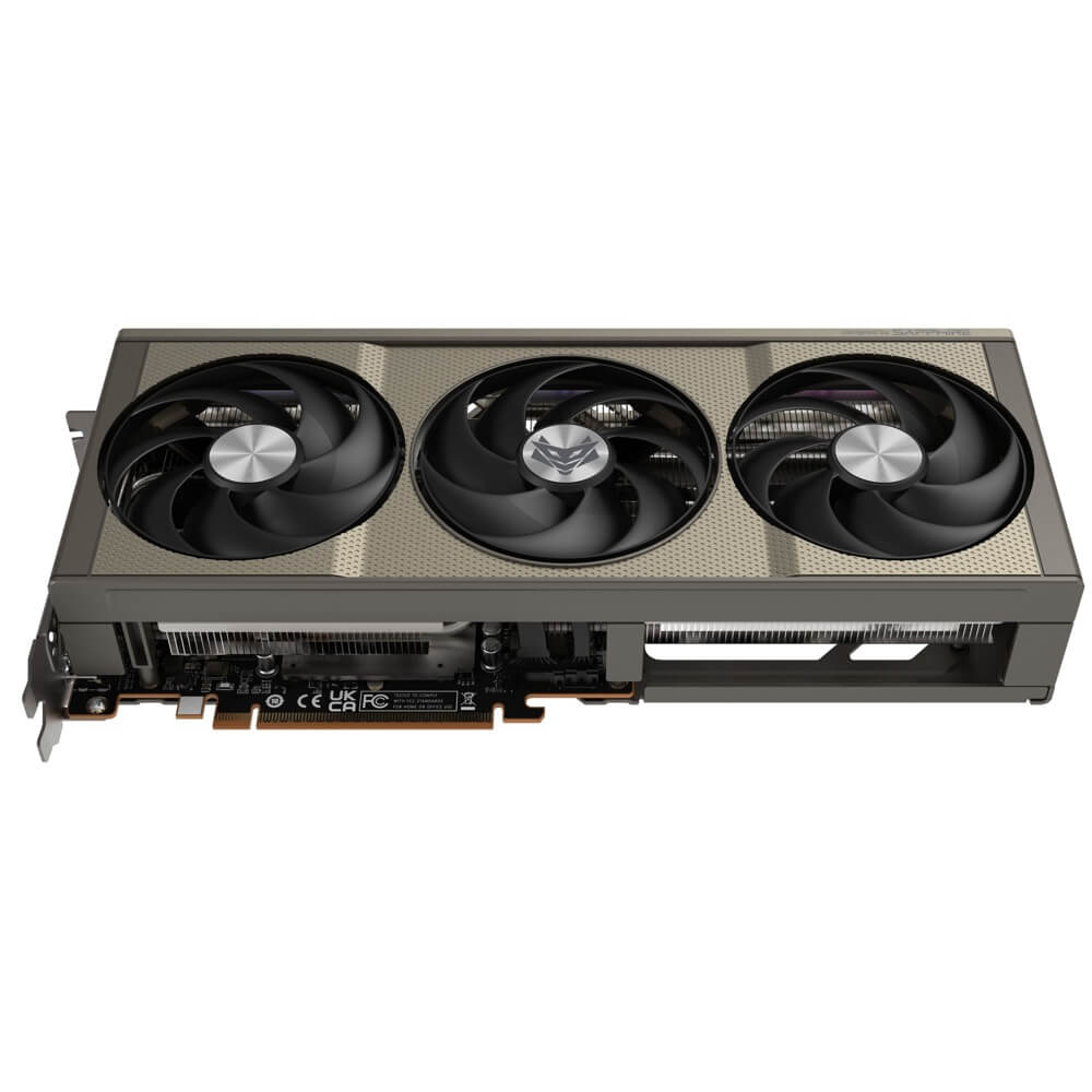 Graphic Card Sapphire 11350-01-20G NITRO+ GAMING OC, Radeon RX9060XT, 16GB, 128bit, HDMI, DP, Black