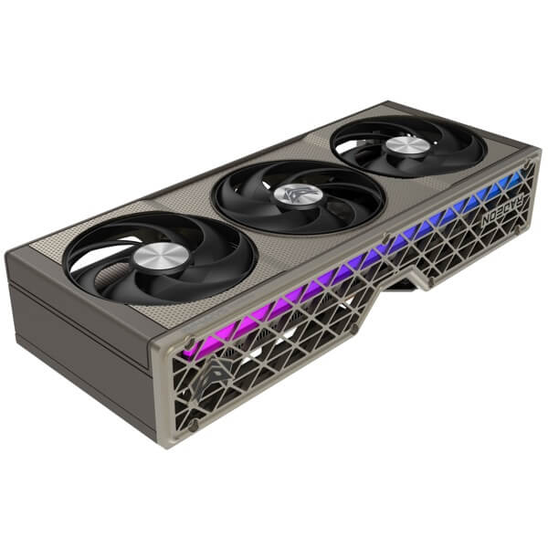 Graphic Card Sapphire 11350-01-20G NITRO+ GAMING OC, Radeon RX9060XT, 16GB, 128bit, HDMI, DP, Black