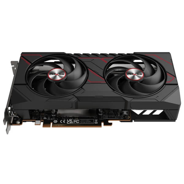 Graphic Card Sapphire 11350-03-20G PULSE GAMING OC, Radeon RX9060XT, 16GB, 128bit, HDMI, DP, Black