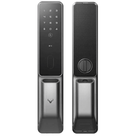 Full Auto-matic Smart Door Lock Lockin SV40, Black/Silver