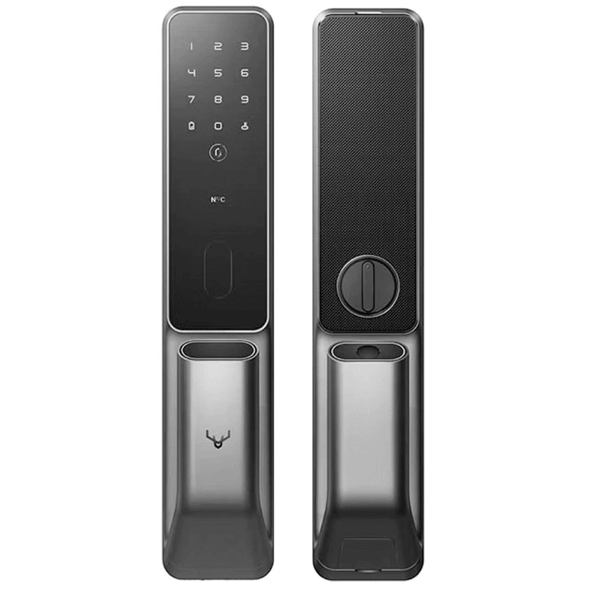 Full Auto-matic Smart Door Lock Lockin SV40, Black/Silver