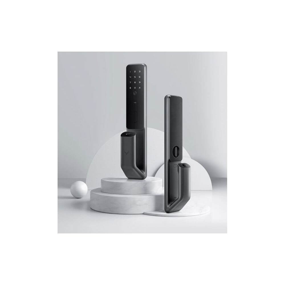 კარის ჭკვიანი საკეტი Lockin SV40, Full Auto-matic Smart Door Lock, Black/Silver