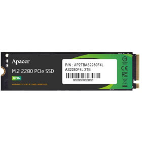 Internal Hard Drive Apacer AP2TBAS2280F4L-1, 2TB, M.2