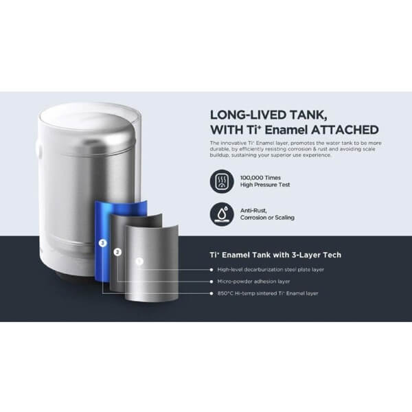 Electric Water Heater Beko BWH 8020 W, 2000W, 80L, White