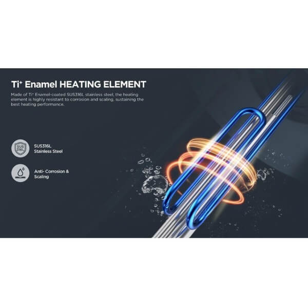 წყლის ელექტრო გამაცხელებელი Beko BWH 5015 W, 1500W, 50L, Electric Water Heater, White