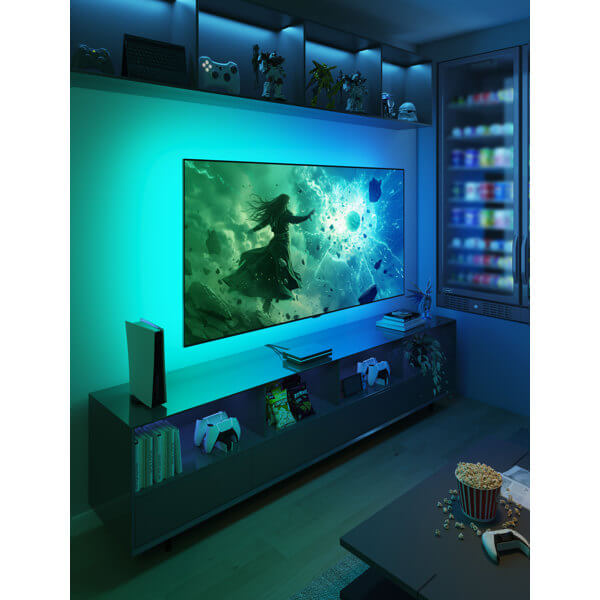 Adaptive Backlight Kit Govee H8604C12 AI Sync Box Kit 2, 55/65", WIFI, Bluetooth, Black