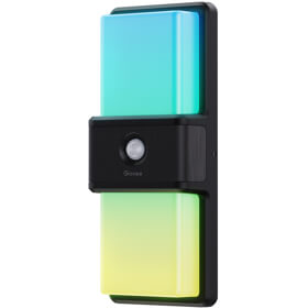 ჭკვიანი კედლის სანათი Govee H7078CD1, WiFi, Bluetooth, Smart Outdoor Wall Light, Black