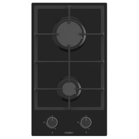 Built-in Cooktop Millen MH2GB, Black