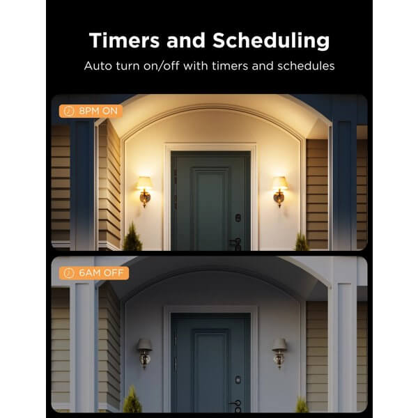 ჭკვიანი ნათურა Govee H600C, WIFI, Bluetooth, Smart Light Bulb, White