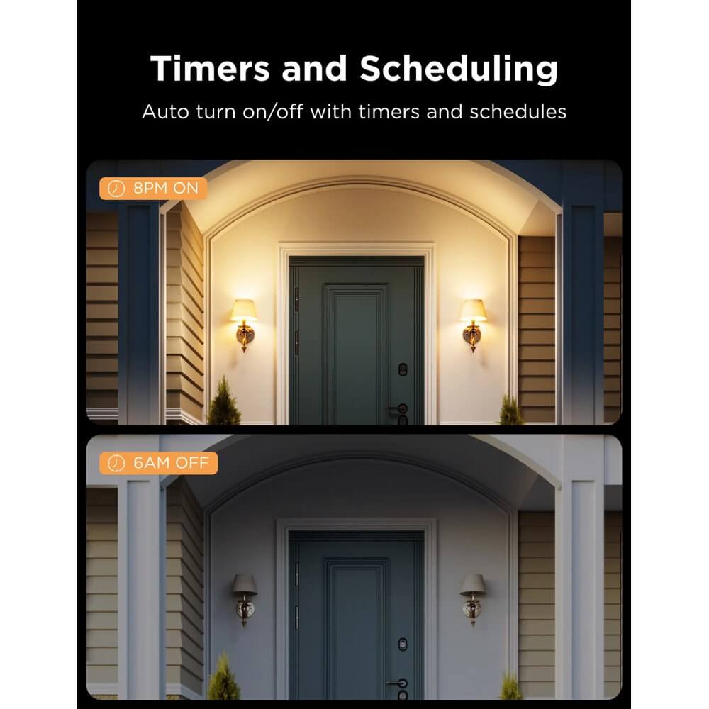ჭკვიანი ნათურა Govee H600C, WIFI, Bluetooth, Smart Light Bulb, White