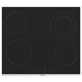 ჩასაშენებელი ელექტრო ქურის ზედაპირი Millen MH4CB, Built-in Electric Cooktop, Black