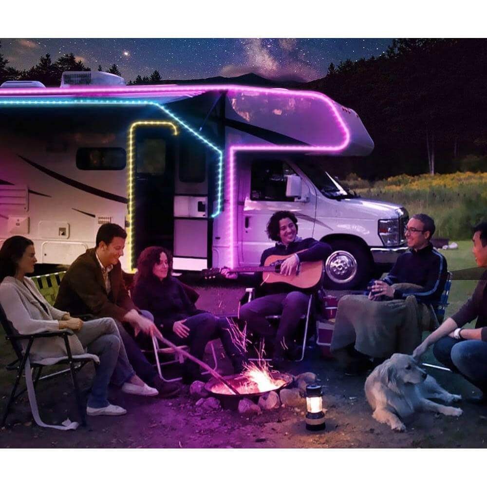 ჭკვიანი LED განათება Govee H61103A3 RGB, WiFi, Bluetooth, 10m, Smart LED Strip Lights, White