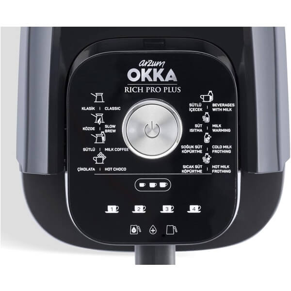 ყავის აპარატი Arzum OK0038-05, 700W, 1.3L, Coffee Machine, Black/Silver