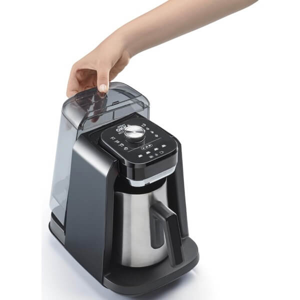 ყავის აპარატი Arzum OK0038-05, 700W, 1.3L, Coffee Machine, Black/Silver