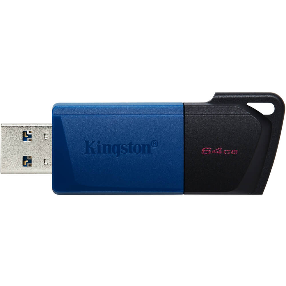 Flash Memory Kingston DTXM/64GB-2P DT Exodia, 2Pcs, 64GB, USB 3.2, Black/Blue