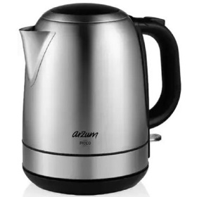 Electric Kettle Arzum AR3139, 2200W, 1.2L, Silver