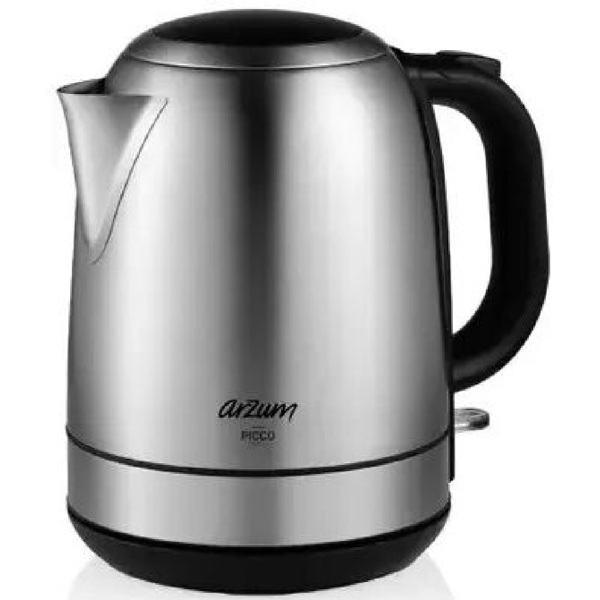 ელექტრო ჩაიდანი Arzum AR3139, 2200W, 1.2L, Electric Kettle, Silver