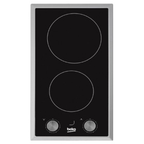 Electric Built-in Cooktop Beko HDMC 32200 X, Black