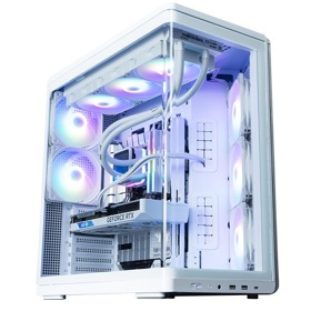 ქეისი Zalman P60White, Computer Case, MidT, ATX, Mini-ITX, mATX, 2xUSB3.0, White