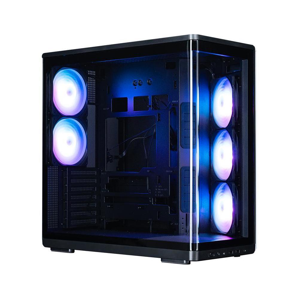 ქეისი Zalman P60Black, Computer Case, MidT, ATX, Mini-ITX, mATX, 2xUSB3.0, Black
