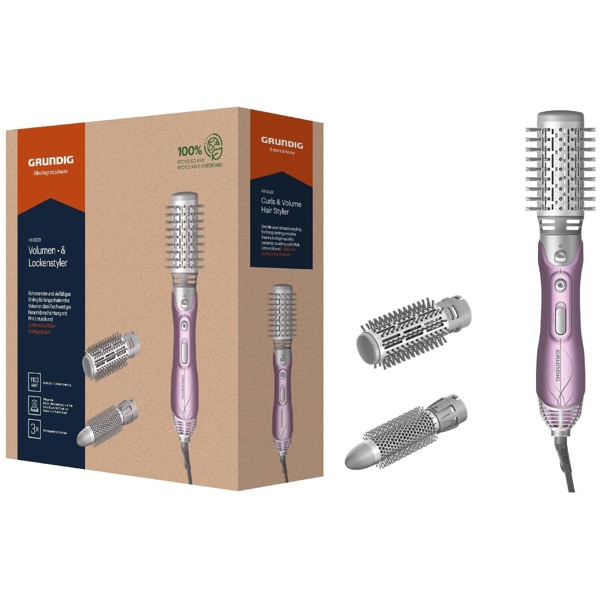 Hair Styler Grundig HS 6220, 1100W, Pink