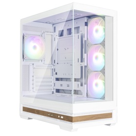 ქეისი Zalman P40 NAMU, Computer Case, MidT, ATX, mini-ITX, mATX, 2xUSB3.0, White
