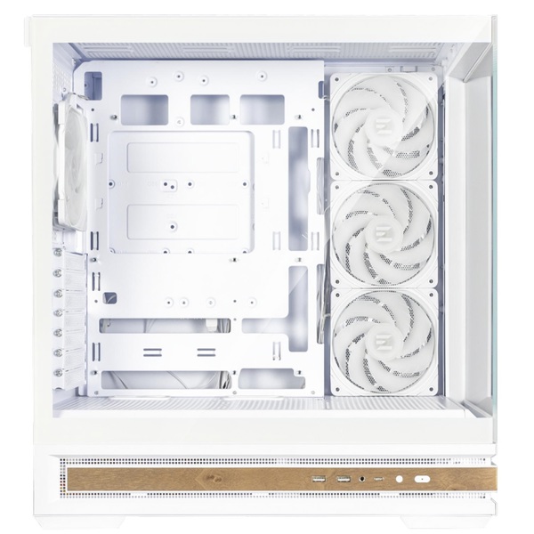 ქეისი Zalman P40 NAMU, Computer Case, MidT, ATX, mini-ITX, mATX, 2xUSB3.0, White