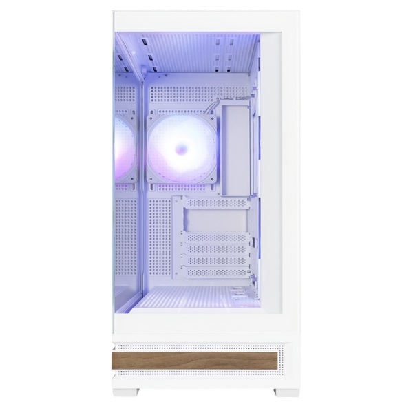 ქეისი Zalman P40 NAMU, Computer Case, MidT, ATX, mini-ITX, mATX, 2xUSB3.0, White