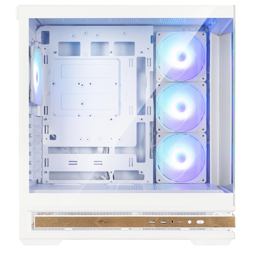 Computer Case Zalman P40 NAMU, MidT, ATX, mini-ITX, mATX, 2xUSB3.0, White