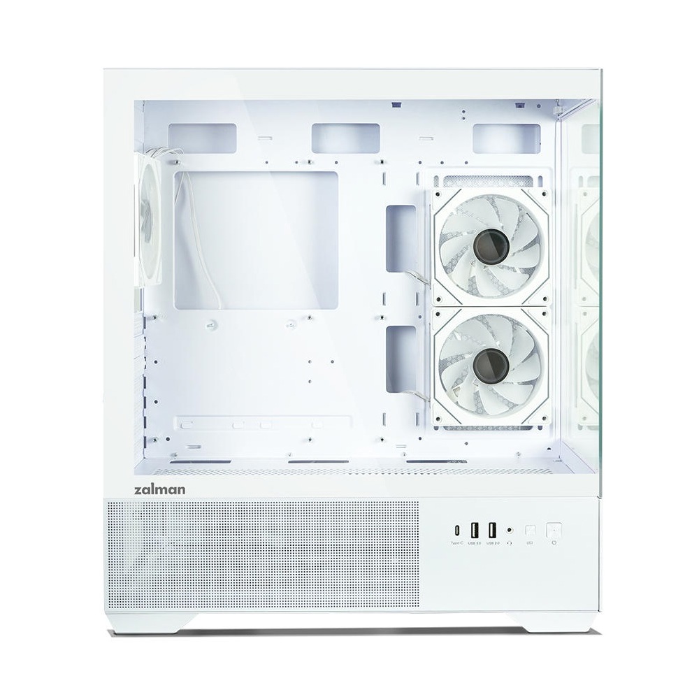 Computer Case Zalman Chronix V2, MidT, ATX, mini-ITX, mATX, USB3.0, USB2.0, White