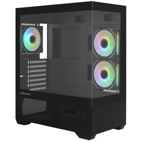 ქეისი Zalman P40 NAMU, Computer Case, MidT, ATX, mini-ITX, mATX, 2xUSB3.0, Black