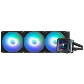 თხევადი გაგრილება Zalman ALPHA2DSA36BLACK ARGB, 120mm, 2000RPM, Liquid Cooling, Black