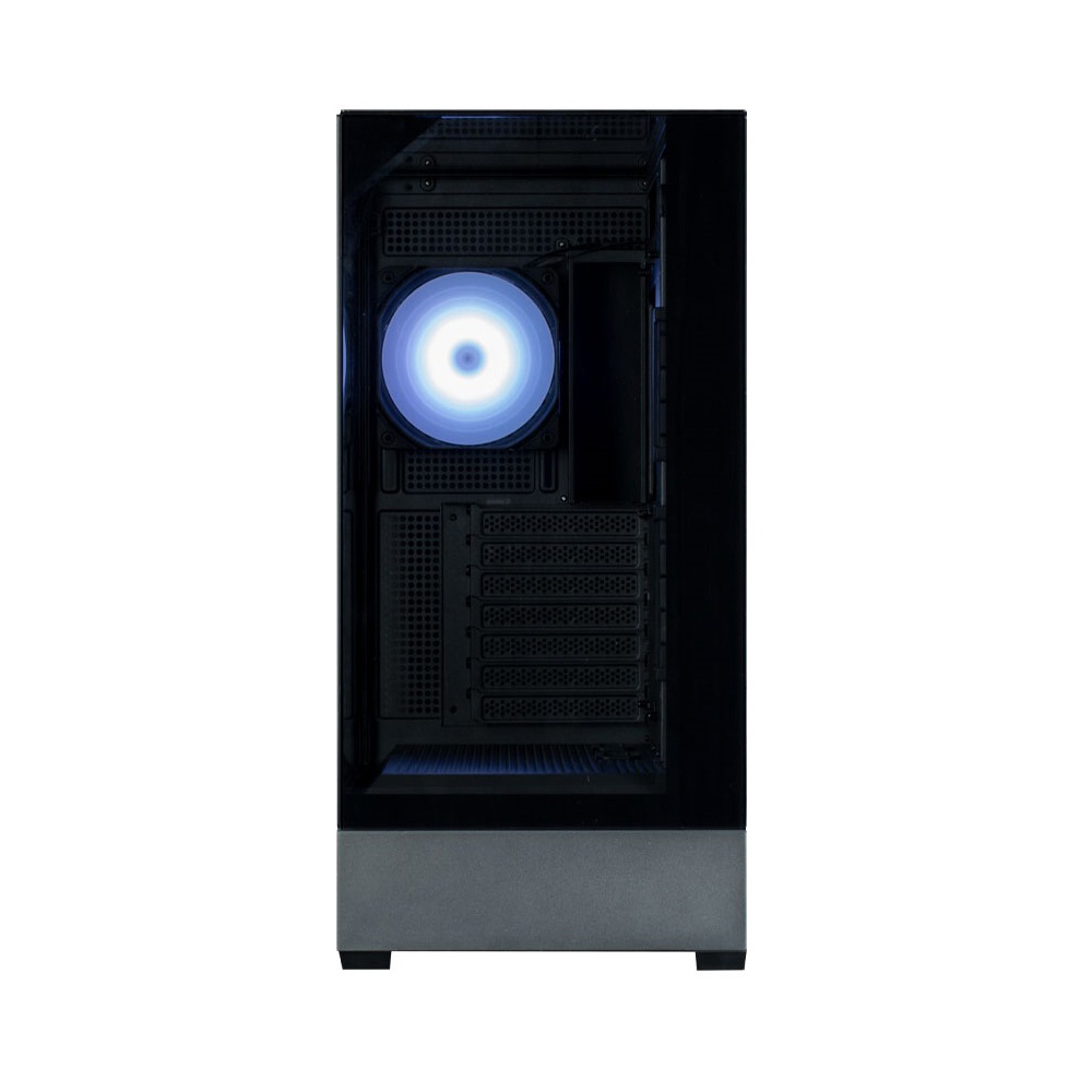 Computer Case Zalman P40PRISMBLACK, MidT, ATX, micro ATX, mini ATX, 2xUSB3.0, Black